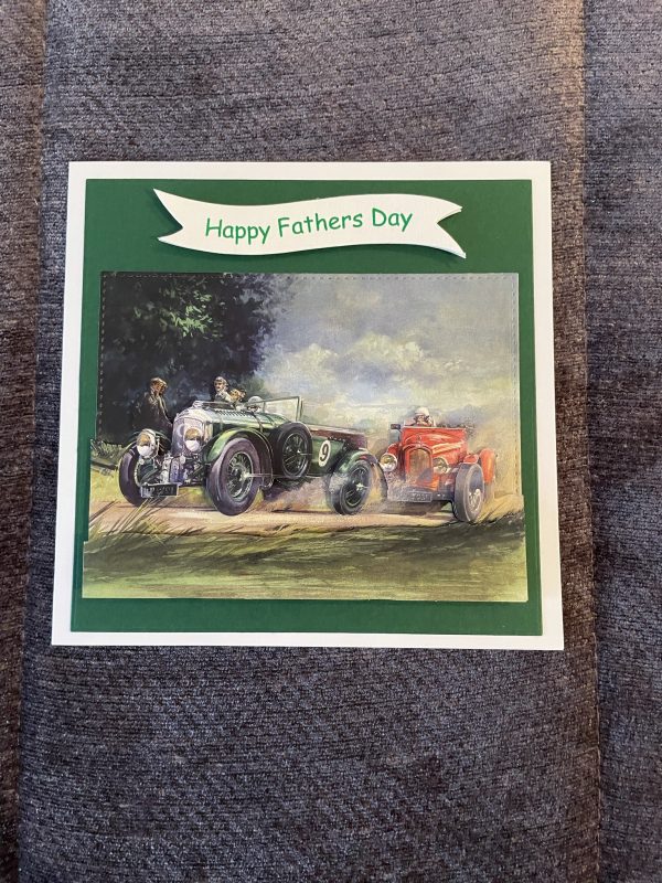 3d handmade classic car fathers day